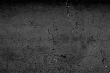 Wall fragment with attritions and cracks