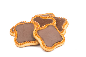 Lime jam tartlets isolated