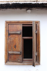 Window in an old country house