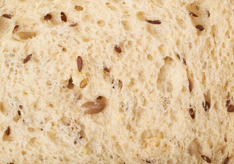 White bread's texture