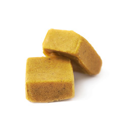 Bouillon stock broth cube isolated