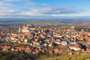 Obraz premium Mikulov castle, Southern Moravia, Czech Republic