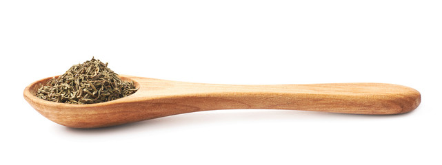 Spoon full of thyme seasoning