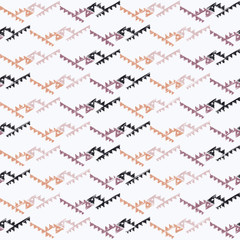 Fototapeta premium Ethnic boho seamless pattern. Print. Repeating background. Print. Cloth design, wallpaper.