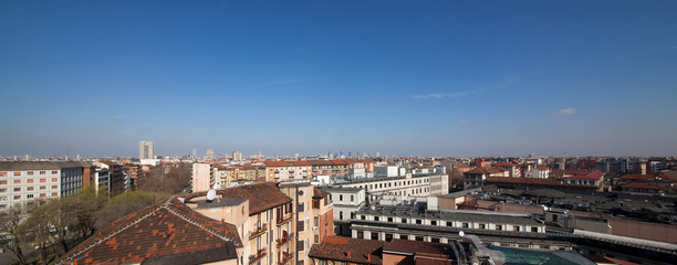 Palazzi di Milano dall'alto