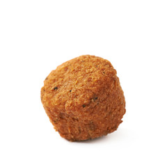 Cheese snack ball isolated