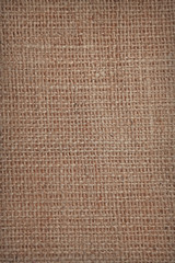 Burlap texture, close up. Abstract background