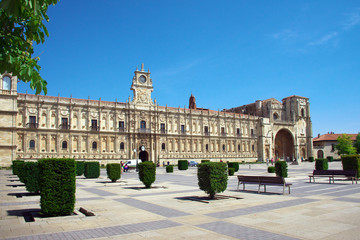 Palast San Marcos in Leon Kastillien