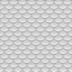 Tile, fish scales seamless pattern. Abstract background. Vector Illustration