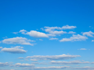 Naklejka premium blue sky and clouds
