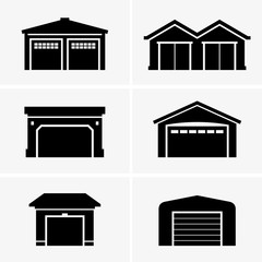 Garages, shade pictures