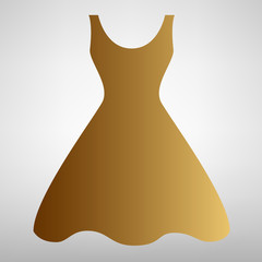 Woman dress sign