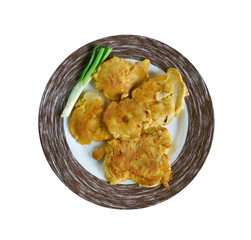 cod pancake like fritters