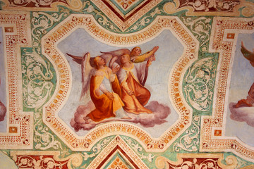 Rom, San Giovanni in Laterano, Deckenfresken in der Loggia