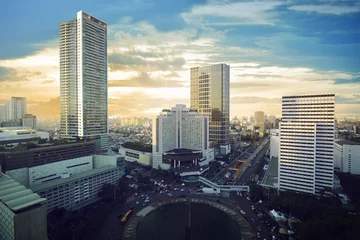 Foto op Plexiglas Jakarta City © Leo Lintang