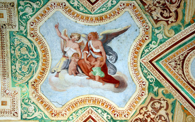 Rom, San Giovanni in Laterano, Deckenfresken in der Loggia