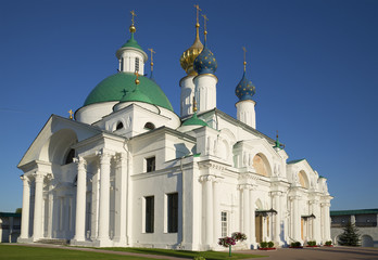 Fototapeta na wymiar The Church of St. Jacob of Rostov. Spaso-Yakovlevsky monastery of Rostov the Great, Russia