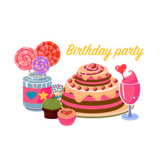 Birthday Party Sweets Collection