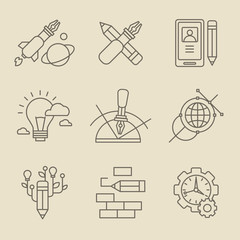 Creative Design Process Concept 