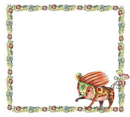  unusual Ukrainian folk ethnic animal