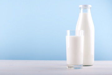 milk on the table