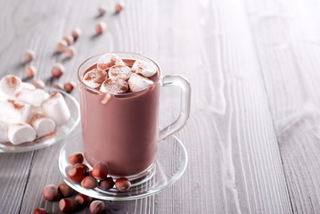marshmallow cocoa and nuts