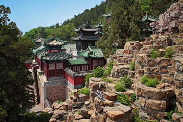 Fototapeta premium summer palace in beijing, china