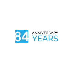 Fototapeta premium simple square anniversary