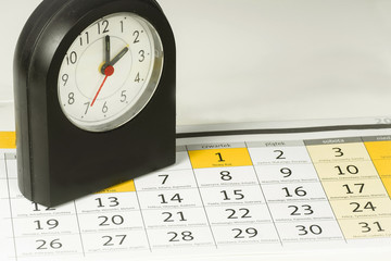 Clock and calendar, daylight saving time