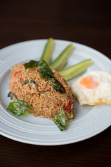 Thai basil fried rice