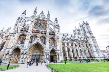 Photo sur Aluminium Londres Westminster Abbey (The Collegiate Church of St Peter at Westminster) in London,UK