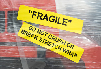 Fragile Warning Sign Sticker
