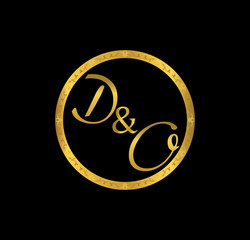 DO initial wedding in golden ring