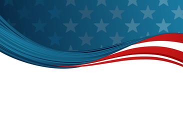 american flag colors with stars