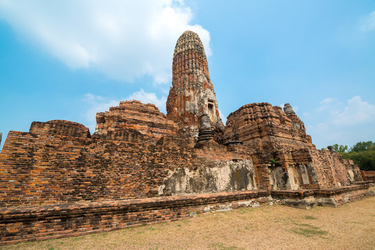 Wat Ratchaburana Temple, Ayutthaya, Thailand