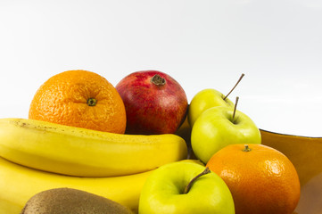 Assortment of exotic fruits