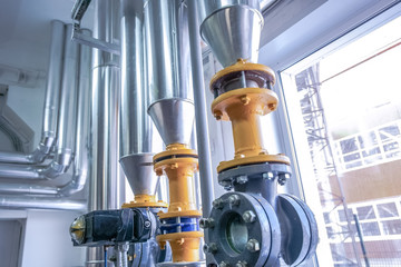 Tubes at the factory