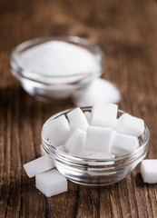 Portion of White Sugar