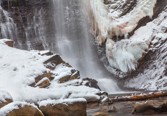 icy cascade
