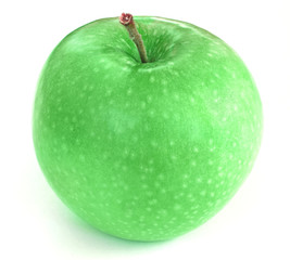 Fresh big green apple