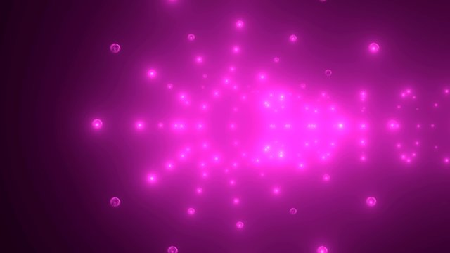 Seamless abstract spangle optic lights tunnel moving with color changing in black background in 4k ultra HD loop