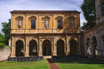 Ancient house in Padua. Italy