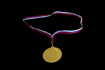 the medal for first place