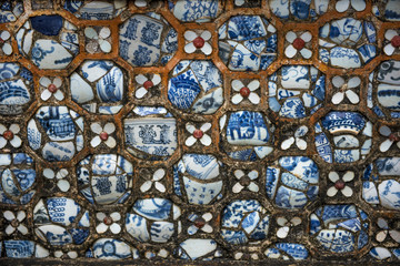 Ceramin mosaic, Imperial City, Hue, Vietnam