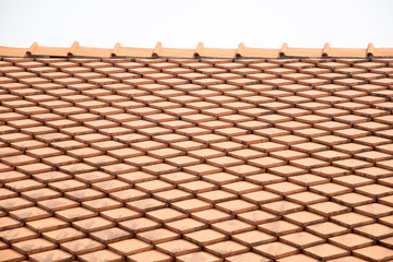 Background tile roof