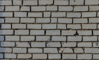 White brick wall