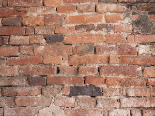 Old brick wall for background