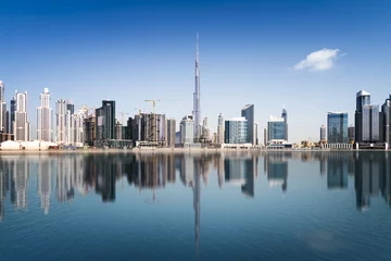 Foto op Plexiglas Dubai Downtown © beatrice prève