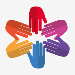 Teamwork and hand design