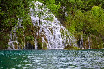 Fototapeta na wymiar Plitvice Lakes ,Croatia